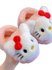 Chaussons peluche Hello Kitty - Enjouet