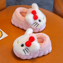 Chaussons peluche Hello Kitty - Enjouet