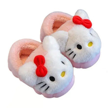 Chaussons peluche Hello Kitty - Enjouet