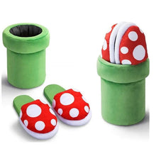 Chaussons Plante Carnivore Super Mario - Enjouet