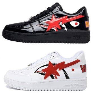 Chaussures Baskets BAPE STA Requin - Enjouet