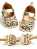 Chaussures Cuirs à paillettes pour bébé - Enjouet