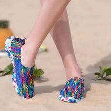 chaussures tressées d’été pour femmes - Enjouet