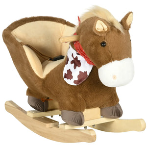 Cheval à bascule sonore HOMCOM – 18 à 36 mois