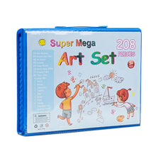 Coffret Dessin Feutres aquarelle 208 pièces - Enjouet