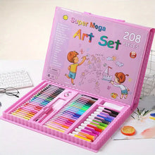 Coffret Dessin Feutres aquarelle 208 pièces - Enjouet