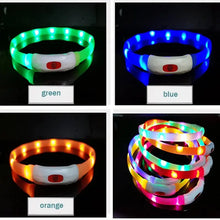 Collier Chien Led Silicone Rechargeable - Enjouet