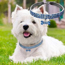 Collier Diamant en strass pour chien - Enjouet