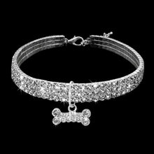 Collier Diamant en strass pour chien - Enjouet