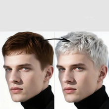 Kit de cire colorante pour coloration temporaire cheveux argenté texture courte pour temporaire cheveux halloween