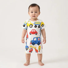 Combinaison Bébé Véhicules Couleurs - Enjouet