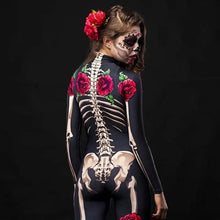 Combinaison Squelette et Roses Fête des morts - Enjouet