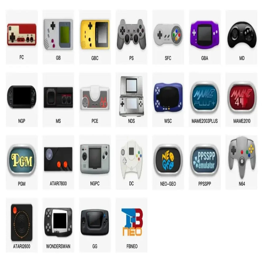 G350 Console De Jeux Portable Rétro,4000+ Jeux,20+ émulateurs,écran IPS 3,5 Pouces 640*480P,Console De Jeux Rétro,Prise En Charge Du Mode Multijoueur WiFi,émulator Portable 3200mAh,Linux (Noir 64G