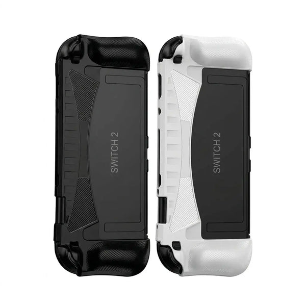 Coque ergonomique noire en TPU pour console portable