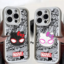 Coque Iphone Marvel Spiderman Hello Kitty - Enjouet