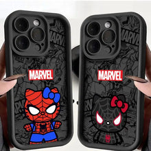 Coque Iphone Marvel Spiderman Hello Kitty - Enjouet