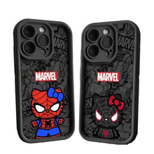 Coque Iphone Marvel Spiderman Hello Kitty