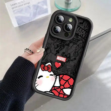 Coque Iphone Spiderman Hello Kitty - Enjouet