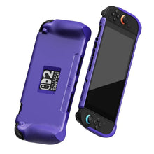 Coque standgrip savage raven violette pour Nintendo Switch OLED avec protection et support intégrés