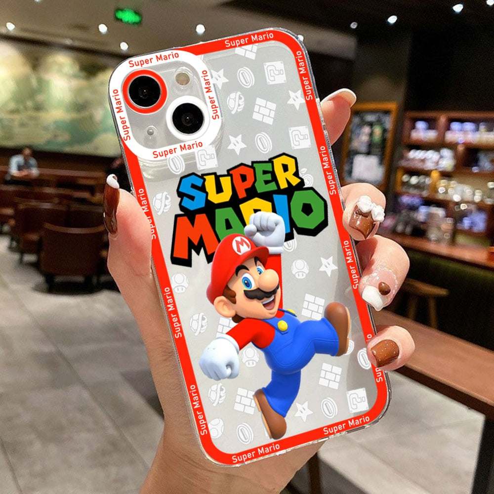 Coque téléphone silicone Super Mario - Enjouet