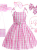 Costume Barbie Rose pour filles - Enjouet