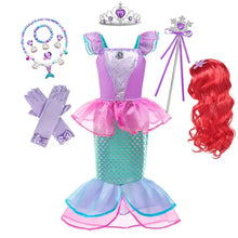 Costume de Cosplay sirène Ariel pour filles - Enjouet