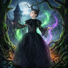 Costume de luxe Maléfique pour filles - Enjouet