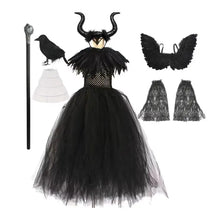 Costume de luxe Maléfique pour filles - Enjouet