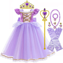 Costume de princesse Raiponce Enfant Robe de bal - Enjouet