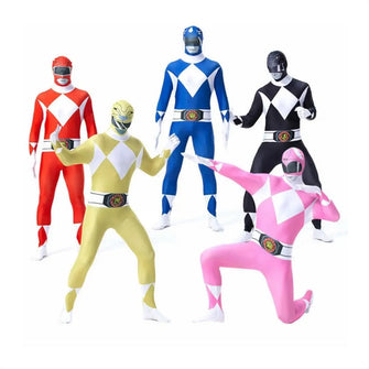 Costume de super-héros Power Ranger Mighty Morphin - Enjouet