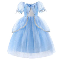 Costume Robe Bleue Princesse Cendrillon - Enjouet