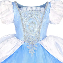 Costume Robe Bleue Princesse Cendrillon - Enjouet