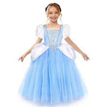 Costume Robe Bleue Princesse Cendrillon - Enjouet