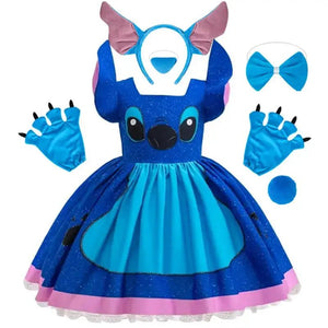 Costume Robe Animal Bleu