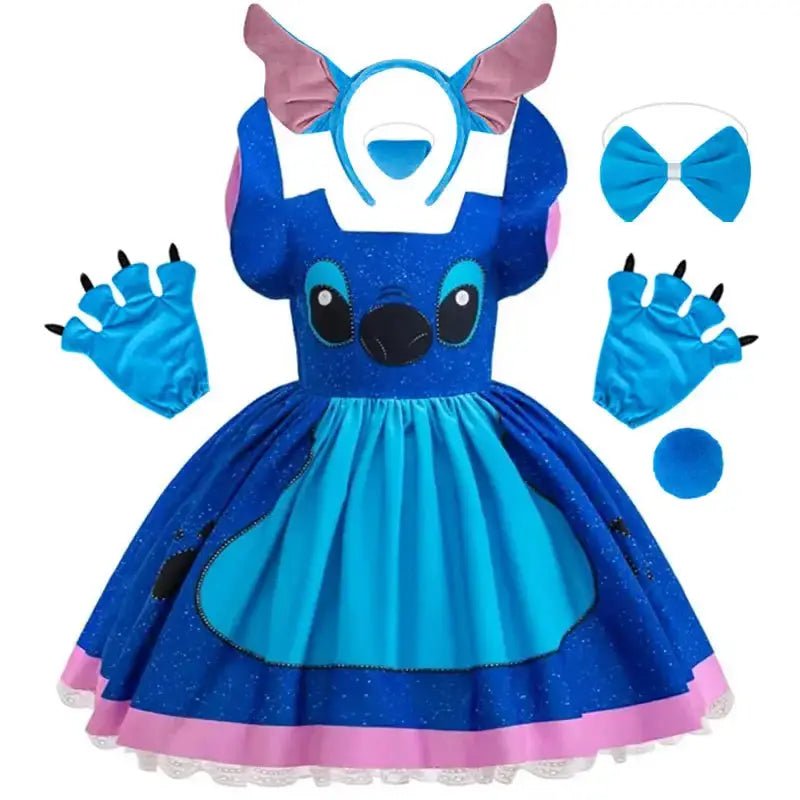 stitch birthday dress Birthday Party Dress – The Sassy Stitch