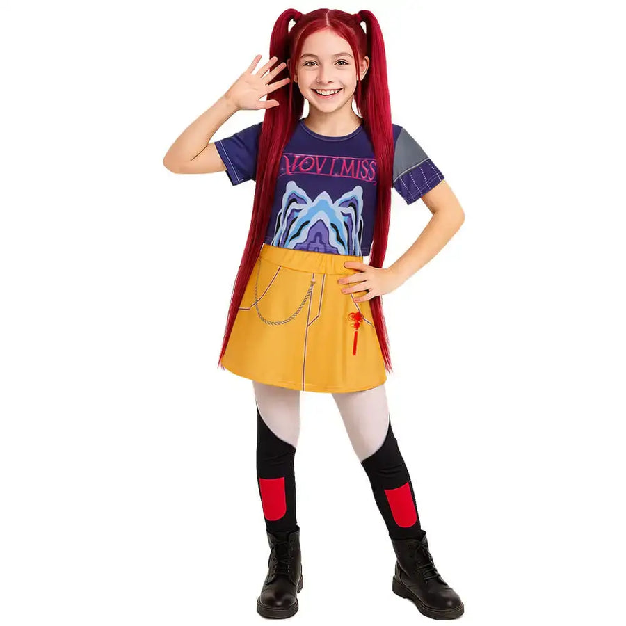 DE KINDER KPOP Demon Hunters Rumi Zoey Mira Kostüm Cosplay Fancy Kleid