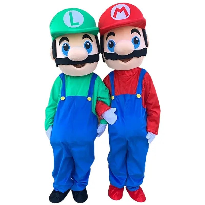 mario and luigi dress costumes Costume Super Mario Bros Mario and Luigi– Enjouet