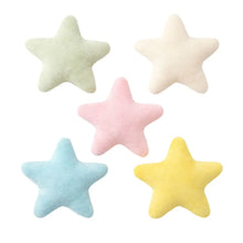 Coussins décoratifs en forme d’étoile pastel mint cream rose bleu clair jaune parfait pour coin lecture et magasins de jouets