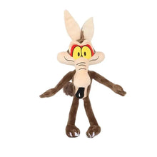Peluche coyote wile e hauteur annoncée 40 cm idéale pour coin lecture et décoration enfantine