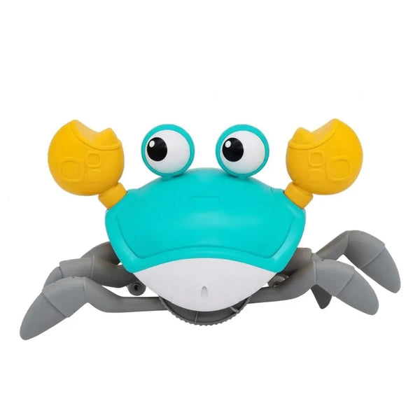 Crabe interactif musical à détection d’obstacles