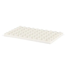 Lot de 5 plaques de construction blanches 6 × 10 avec grille de plots circulaires idéal magasins de jouets et figurines marvel