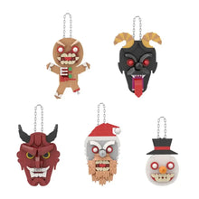 Jeu de construction décoration d’horreur à suspendre avec cinq porte-clés lego thème halloween incluant personnages effrayants