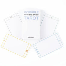 Jeu de tarot vierge à personnaliser 78 cartes blanches minimalistes avec univers graphique et poids total optimisé pour projet artistique personnel