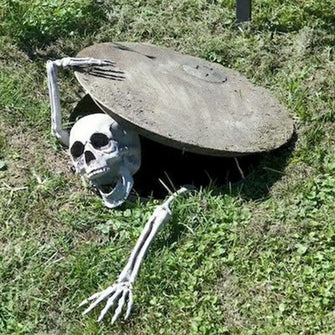Décoration d’halloween squelette crâne - Enjouet