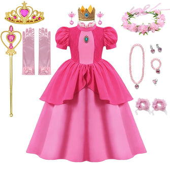 Déguisement Princesse Peach Accessoires - Enjouet