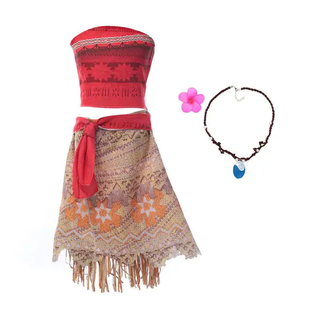 Costume vaiana 3 ans clearance