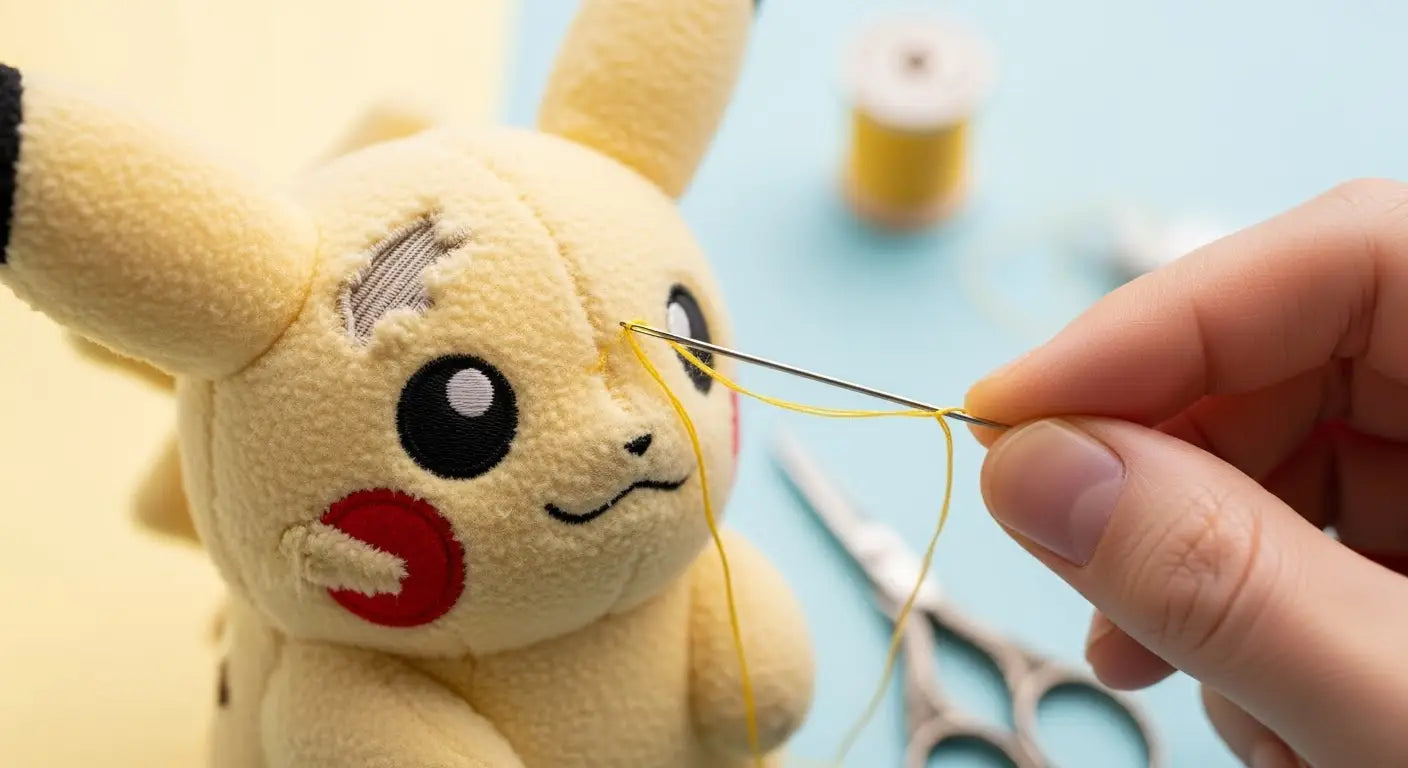 Redonner vie à des peluches Pokémon oubliées