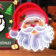 Enseigne néon Père Noël - Enjouet