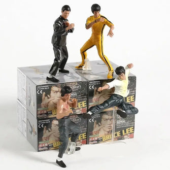 Ensemble 4 figurines de Bruce Lee - Enjouet