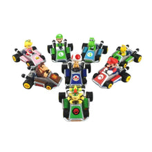 Ensemble 8 Figurines Voitures Mario Kart - Enjouet